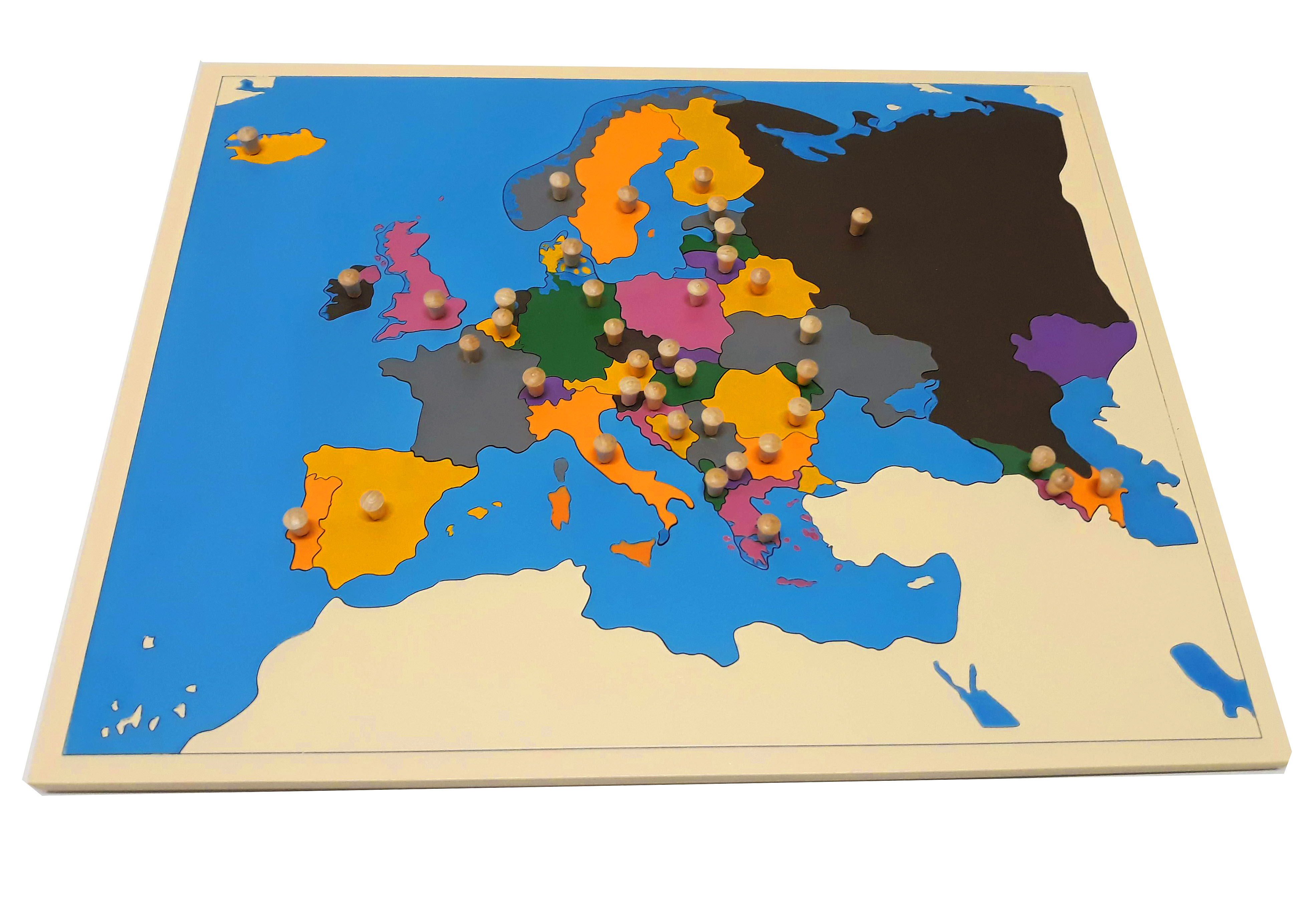 Harta puzzle pentru acasa - Europa